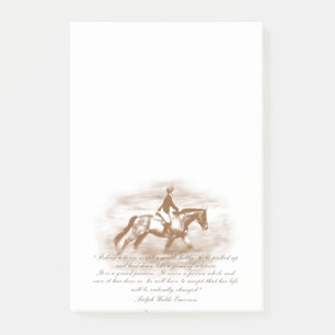 Post-it® Motif de cheval coloré