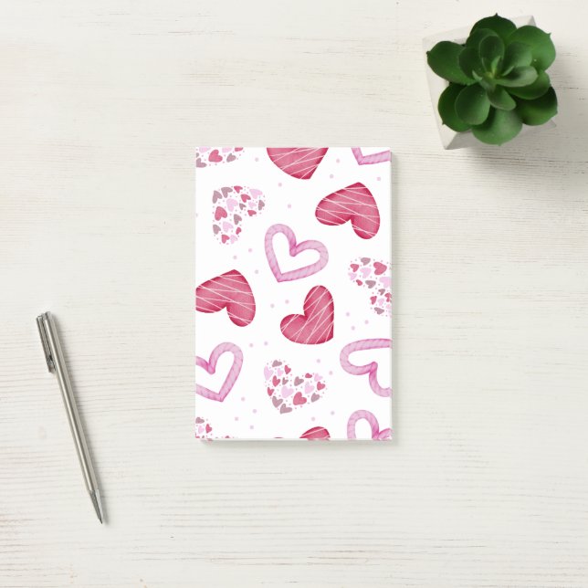 Post-it® Motif de coeur 36 (Bureau)