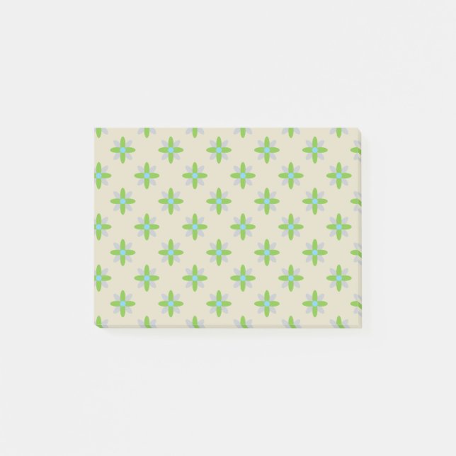 Post-it® Motif de fleurs (Devant)