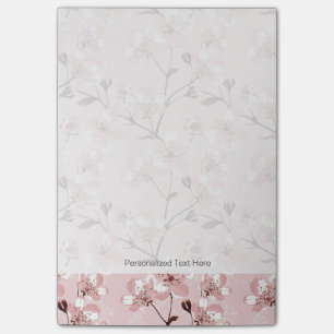Post-it® Motif de fleurs de fleurs de cerisier