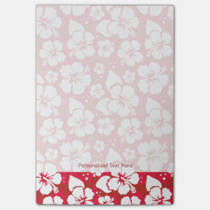 Post-it® Motif de fleurs de ketmie