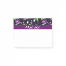Motif de fleurs pourpre lumineux