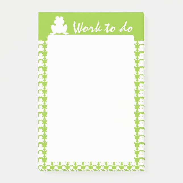 Post-it® Motif de grenouille (Devant)