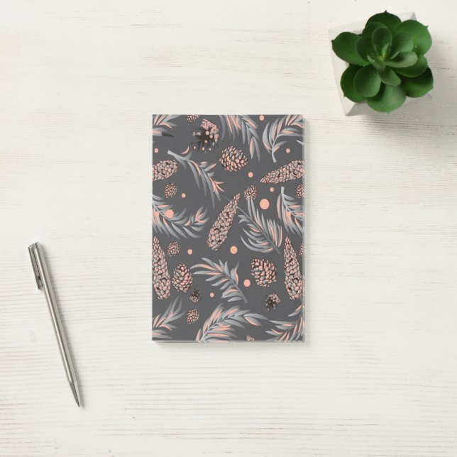 Post-it® Motif de Noël, Pine Snow (Bureau)
