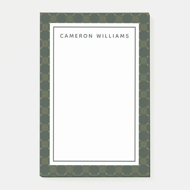 Post-it® Motif de noeud celtique (Devant)