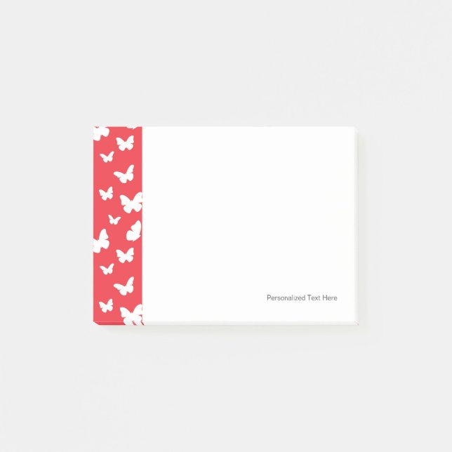 Post-it® Motif de papillon (Devant)