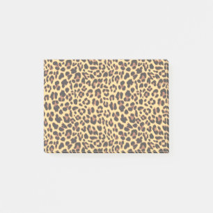 Post-it® Motif de peau d'animal d'empreinte de léopard
