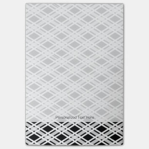 Post-it® Motif de plaid par bandes