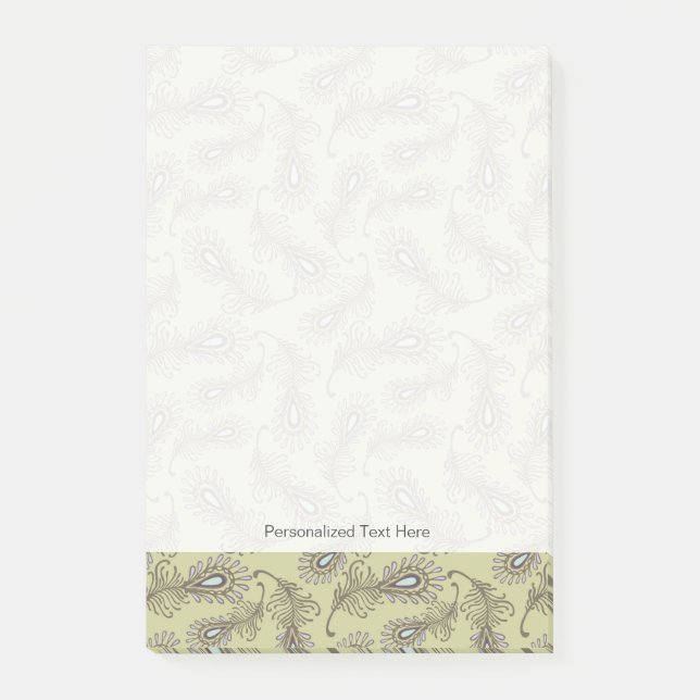 Post-it® Motif de plume (Devant)