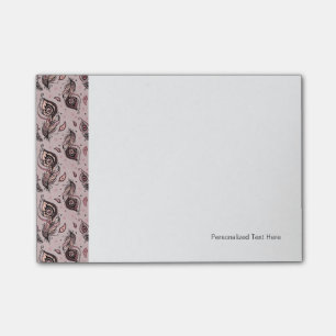 Post-it® motif de plumes de paquetage