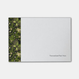Post-it® Motif de printemps en or vert