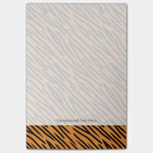 Post-it® Motif de rayure de tigre