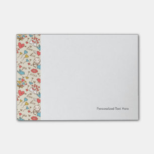 Post-it® Motif de Saint-Valentin avec le cupidon