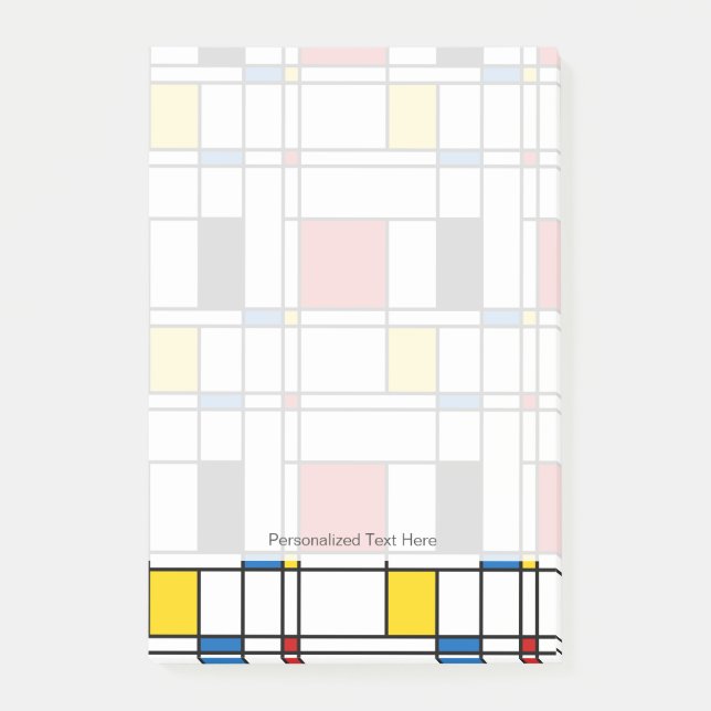 Post-it® Motif de Stijl (Devant)