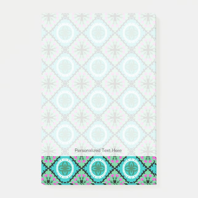 Post-it® Motif de Suzani aux motifs ouzbek et kazakh (Devant)