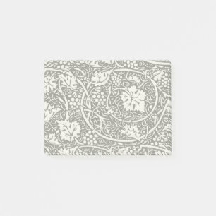 Post-it® Motif de vigne de raisin noir et blanc de William