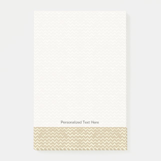 Post-it® Motif de zigzag (Devant)