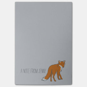 Post-it® Motif des renards rouges d'hiver