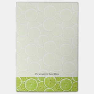 Post-it® Motif Des Tranches De Chaux Vertes