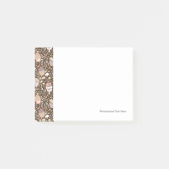 Post-it® Motif doux fait de petits gâteaux savoureux (Devant)