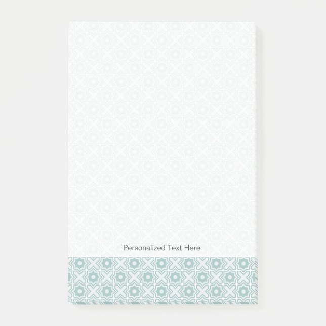 Post-it® Motif embrouillé de trellis (Devant)
