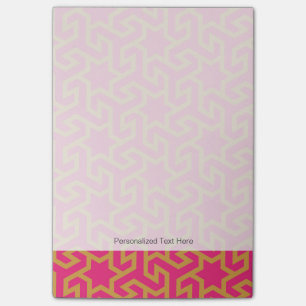 Post-it® Motif en forme d'étoile arabe