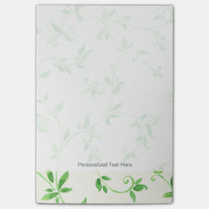 Post-it® motif feuille d'aquarelle