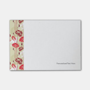 Post-it® Motif floral 2 d'élégance abstraite