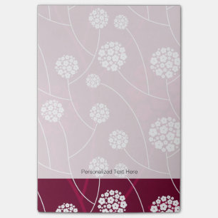Post-it® Motif floral abstrait