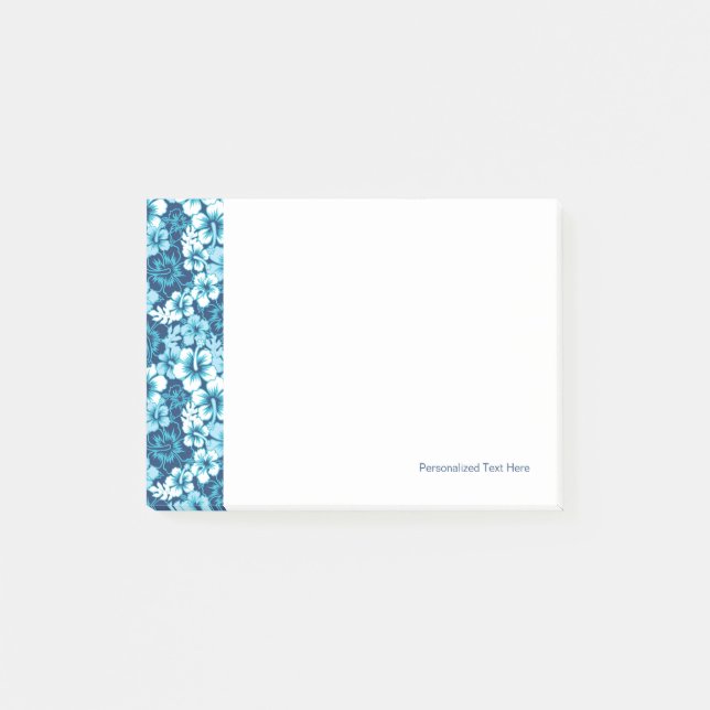 Post-it® Motif floral de ketmie de surf (Devant)