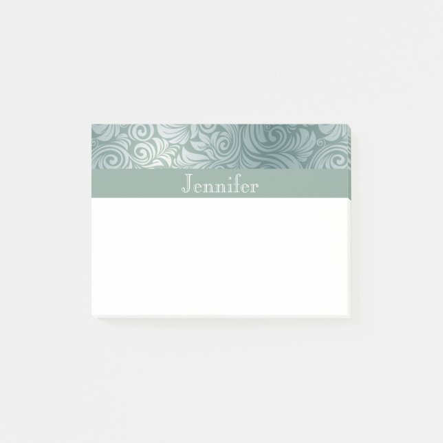 Post-it® Motif floral élégant (Devant)