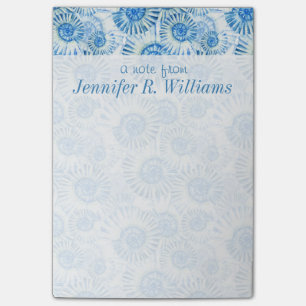 Post-it® Motif Fun Shell  Ajouter votre nom