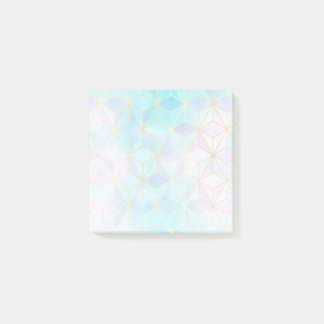Post-it® Motif géométrique en verre Iridescente