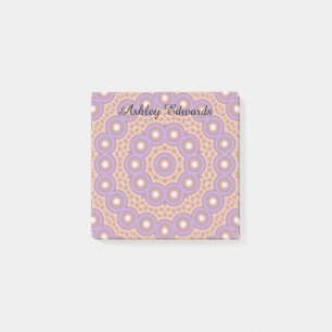 Post-it® Motif géométrique pastel personnalisé