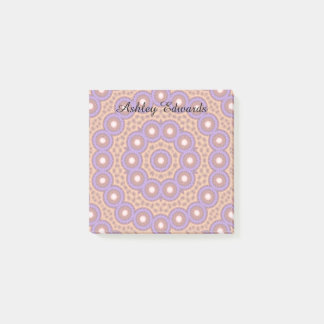 Post-it® Motif géométrique pastel personnalisé