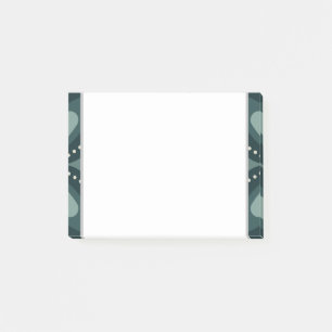 Post-it® Motif géométrique vert rétro