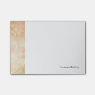 Post-it® motif grunge floral d'arrière - plan d'art