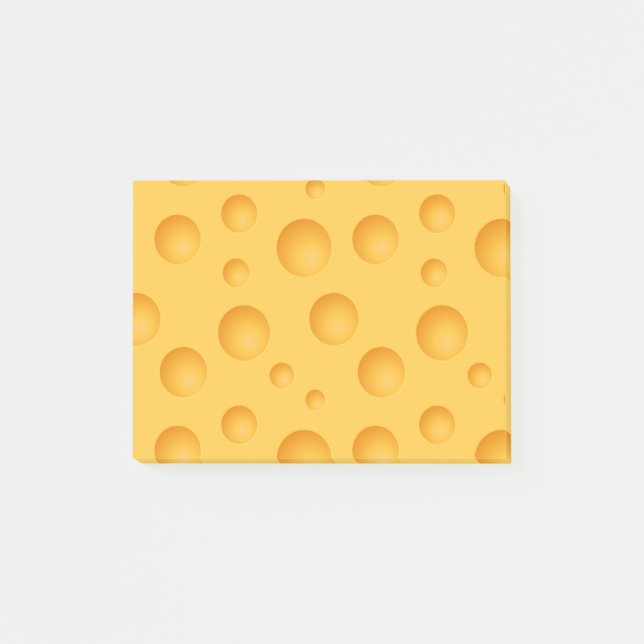 Post-it® Motif jaune de fromage (Devant)