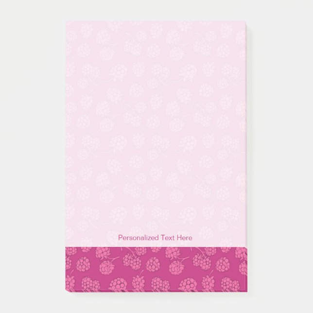 Post-it® Motif magenta de baie (Devant)