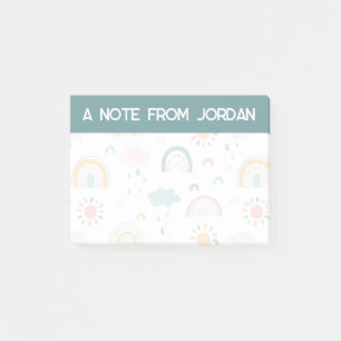 Post-it® Motif météorologique mignon