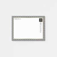 Motif moderne géométrique noir et blanc