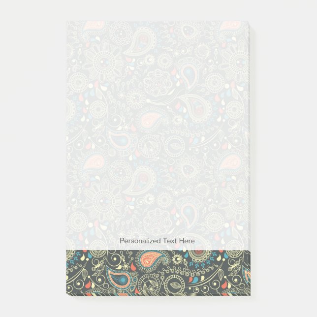 Post-it® Motif Paisley 3 (Devant)