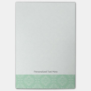 Post-it® Motif vert de damassé