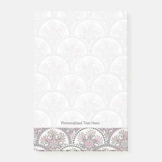 Post-it® Motif Vintage du centre (Devant)