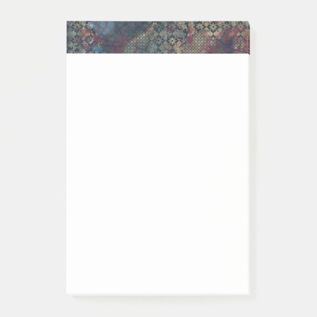 Post-it® Motifs sales avec le patchwork malpropre des (Devant)