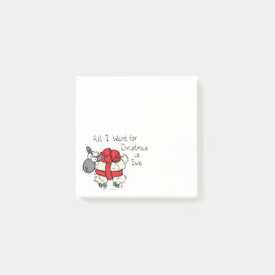 Post-it® Moutons de Noël Dessin Animé pour Enfants