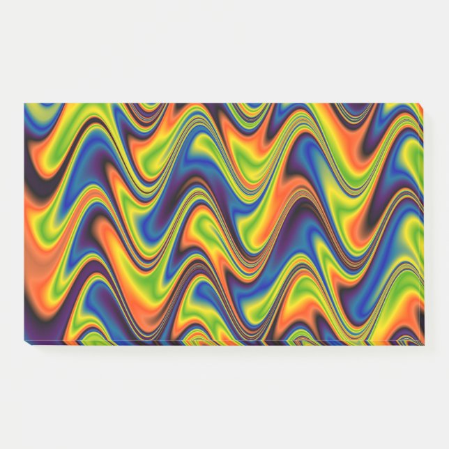 Post-it® Multicolor Abstrait (Devant)