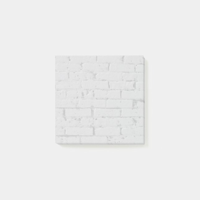 Post-it® Mur de brique peint gris clair (Devant)
