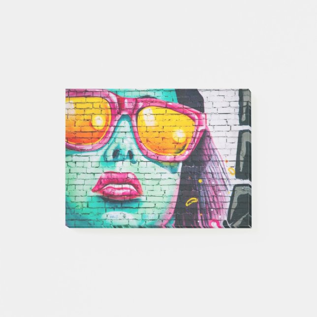 Post-it® mur de graffitis (Devant)