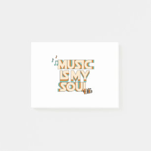 Post-it® Music Is My Soul